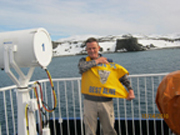 Charlie Wintermeyer in Antarctica