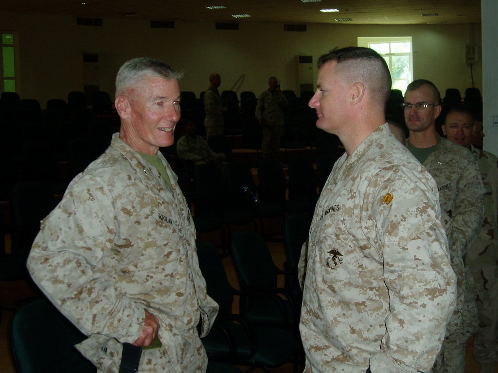 BGen Toolan and Kevin