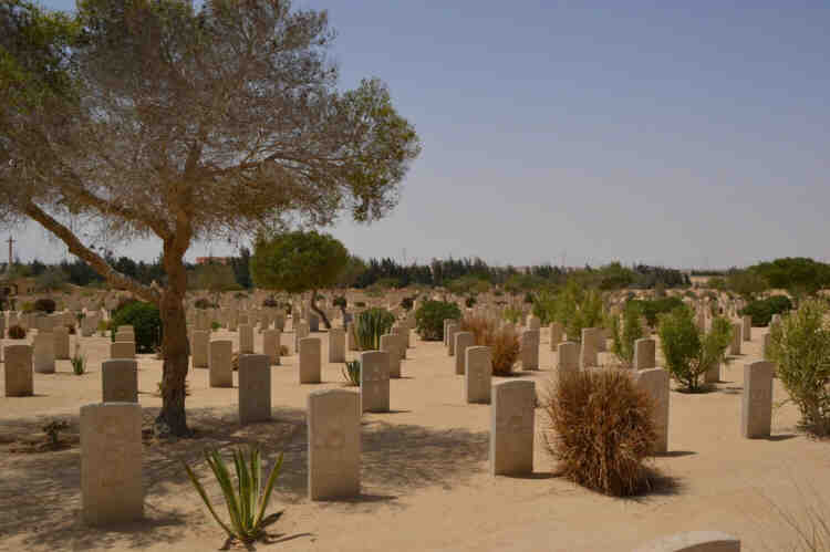 Thousands of Grave Markers