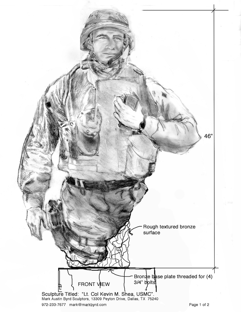 Shea memorial artwork