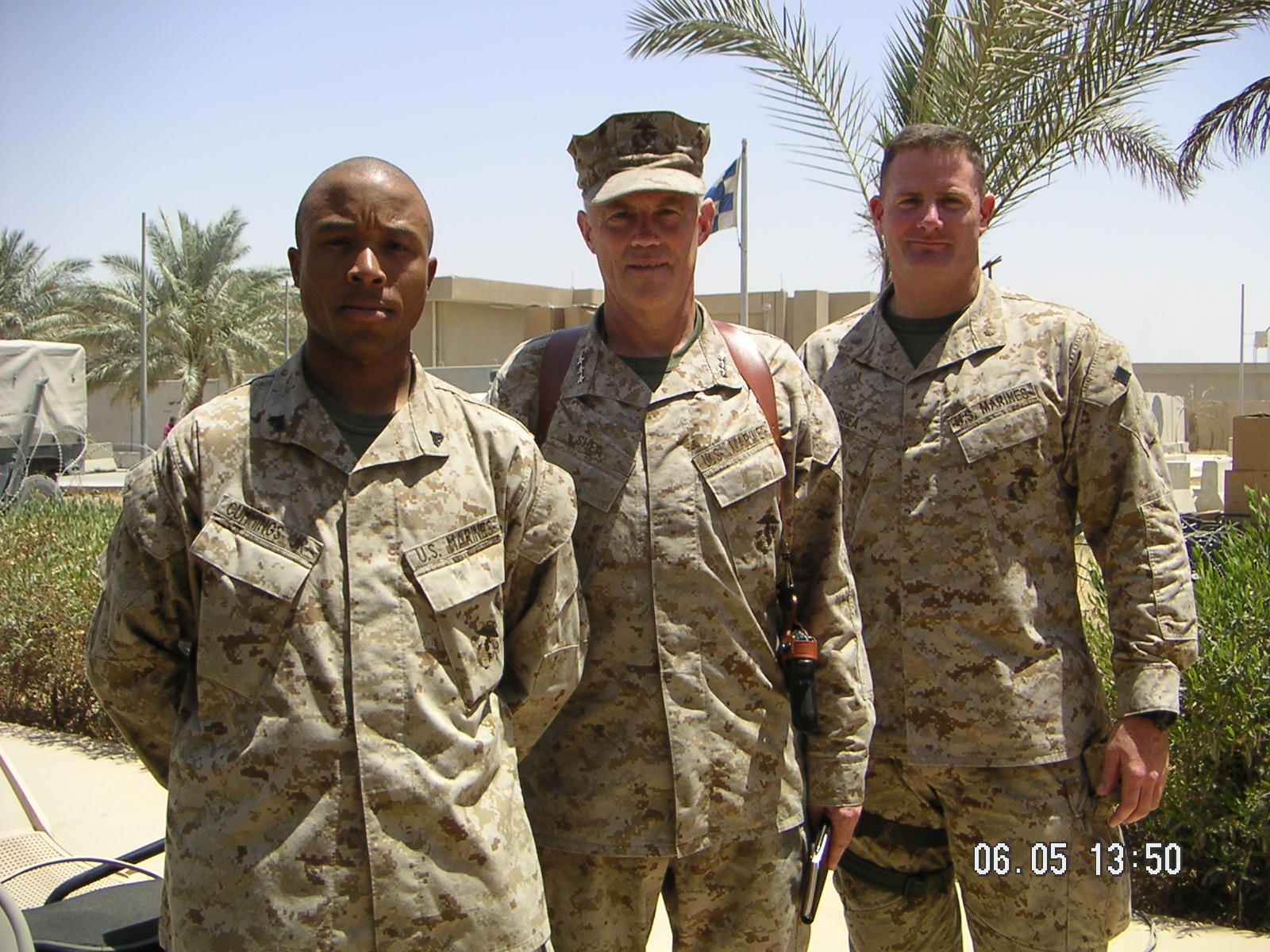 Kevin and Lt Gen Shea